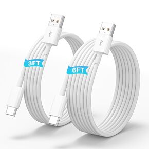 Carplay Cable 3FT+6FT for iPhone 15/16, 15 Pro Max/15 Plus, Samsung Cell Phone，USB A to USB C Cable, Compatible with iPad 10th Generation, iPad Pro 12.9/11, iPad Air 5/4th Generation Charger Cable in Saudi Arabia