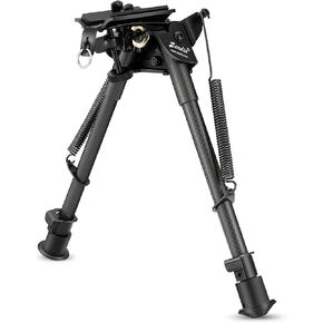 Zeadio ألياف الكربون دوارة محور bipod قابلة للإمالة مع جبل حبال ...