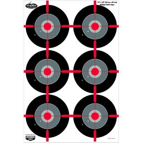 Birchwood Casey Non-Adhesive Dirty Bird 12"x18" Splattering Targets Practice Shooting for Indoor and Outdoor Use