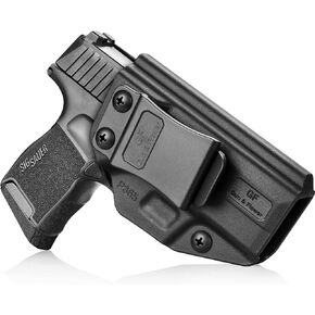 IWB Holster Compatible with Sig P365, P365 SAS, P365 Micro, Inside Waistband Carry Holster Compatible with Sig P365 / P365 SAS / P365 Micro,9mm Gun Holster for Men/Women Adj. Cant&Retention