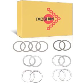 5/8"-24 Barrel Shim Kit .308 7.62mm .300BLK .30 Cal Brake Alignment Set (14 Pack)