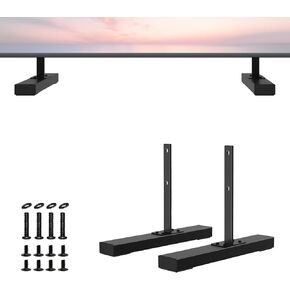 Metal TV Legs for Sharp TV Stand Base Only for Sharp LC-60LE660U LC-70LE660U LC-70C660U LC-70C6600U LC-70UE30U LC-80UE30U LC-80LE661U TV We Listed Model, NOT Universal TV Legs with Screws