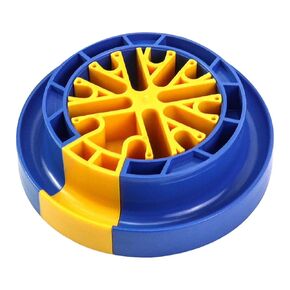 Wire Comb with 10pcs Cable Ties, Ethernet Cable Organizizer Tool for Comb Any Cables or Wires with a Diameter Up to 1/4 inch