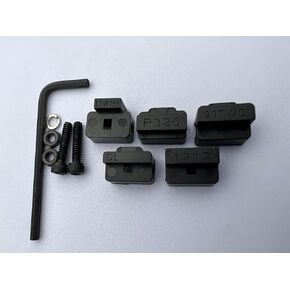 TLR Key Relacement Kit for Tlr1 and Tlr2 Tactical Flashlights Series - 5 Diferent Key Attachments with Gl, Tsw799, P320, 90two, 1913