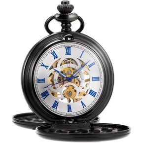 ManChDa First Communion Gifts for Boys Engraved Pocket Watch with a Gift Box Religious Gifts for Christian Catholic 1st Communion Gifts Confirmation Gifts