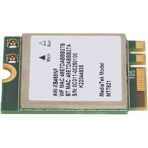 Mt7921 Mt7921 M.2 Card Mt7921 Ngff M.2 Card 1800Mbpshz 5Ghz Band Card for 10 11