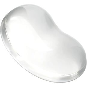Wrist Rest Gel Silicone Wrist Rest, Transparent Gel Mouse Wrist Rest, Ergonomic Wrist Pad for Mouse, Pain Relief Wrist Rest Ideal for Computer, Laptop, Office, Home, School