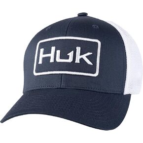 HUK Men's Stretchback Trucker, Anti-Glare Snapback Fishing Hat