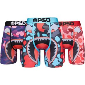 PSD Men's Lucky Dye Boxer Briefs, Multi, M