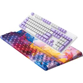 Ospelelf Ergonomic Keyboard Wrist Rest Pad Comfortable Keyboard Stand Riser Holder Pad for Office Gaming
