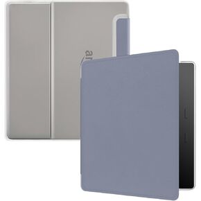 Case for 7" Kindle Oasis (3th Generation-2017 Release), Ultra Clear Soft Flexible Transparent TPU Back Cover with Auto Sleep/Wake for Kindle Oasis (Model NO. S8IN4O), Dark Gray
