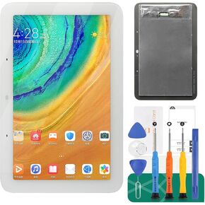 for 2nd Generation Google Home Nest Hub Screen Replacement for Google Nest Hub LCD Display Touch Screen Digitizer Assembly Replacement for Google Home Nest Hub/Nest Hub Screen Repair White 7"