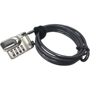 Black Combination Security Lock for Most Surface Pro and Surface Go Tablets