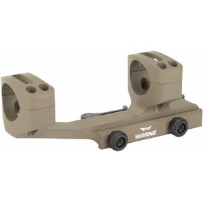 WARNE 7814M Precision Mount 30mm Medium Height, 1 PC, 7075/T6 Aluminum, 2 Integral Recoil Lugs, Quick Detach