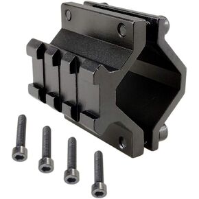 Scope Barrel Clamp Mount Adapter with Weaver Picatinny Rail