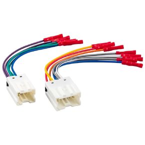 RED WOLF Car Radio Wiring Harness w/Connector Butt Fit for 1995-2006 Nissan Altima Pathfinder Frontier, Infiniti 2003-2005 G35 QX56 Install Aftermarket Stereo Receiver Connector Non Bose System