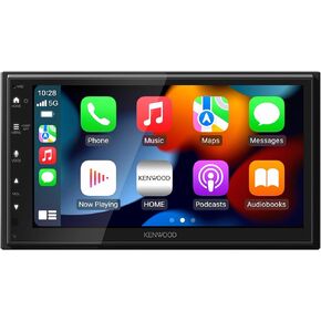 KENWOOD DMX5710S 6.8" Capacitive Touchscreen Digital Multimedia Receiver – Wireless Apple CarPlay, Android Auto, Bluetooth, iDatalink Maestro Ready