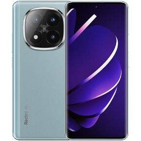 Xiaomi Redmi Note 14 Pro+ Plus 5G + 4G LTE (for Tmobile Mint Tello & Global) (256GB + 8GB) NFC 6.67" 120Hz 200MP Pro AI Camera Model 24115RA8EG Unlocked Dual Sim (Frost Blue)