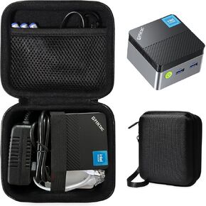 GETGEAR Mini PC Case Compatible GMKtec Nucbox5 pro Mini pc N5105, N97 (Large) Black
