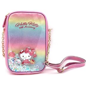 Cute Cat Kitty Hello Bling Seashore Cell Phone Bag, Limited Edition 50th Anniversary Collection