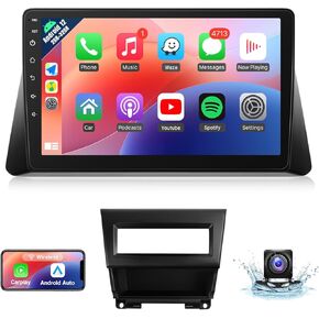 Naifay Android Car Stereo for Honda Accord 8th 2008 2009 2010 2011 2012 2013 with Carplay Android Auto, 2+32GB 10.1 Inch Touch Screen for Honda Accord Car Radio Bluetooth GPS WiFi FM SWC MirrorLink