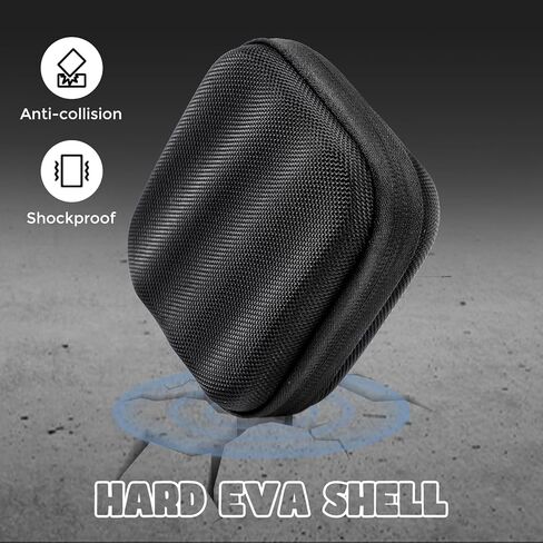 Procase Hard Carry Case for Samsung T9 Solid State Drive ، حقيبة منظمات سفر تخزين EVA المقاومة للصدمات لـ T9 SSD 1TB 2TB 4TB USB 3.2 -LBACK in Kuwait