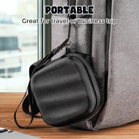 Procase Hard Carry Case for Samsung T9 Solid State Drive ، حقيبة منظمات سفر تخزين EVA المقاومة للصدمات لـ T9 SSD 1TB 2TB 4TB USB 3.2 -LBACK in Kuwait