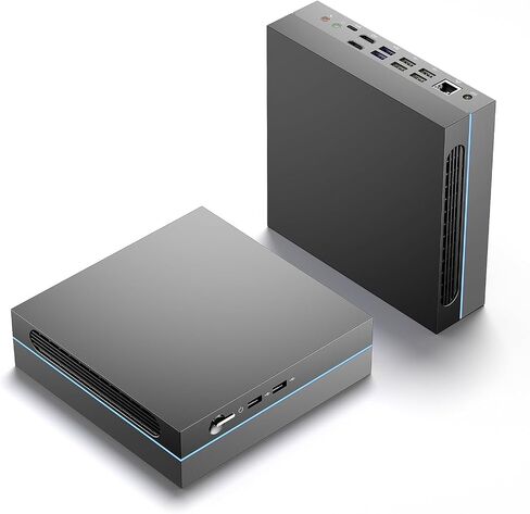 Mini Gaming PC NT17 Intel Core I7 11370H (4C/8T ، Turbo 4.8GHz) ، 16 جيجا بايت RAM 512GB SSD مع بطاقة رسومات MX450 (2G) Micro Small Desktop PC ، Dual HDMI Support 4K WIFI6/Home/Home/Minipc in Saudi Arabia