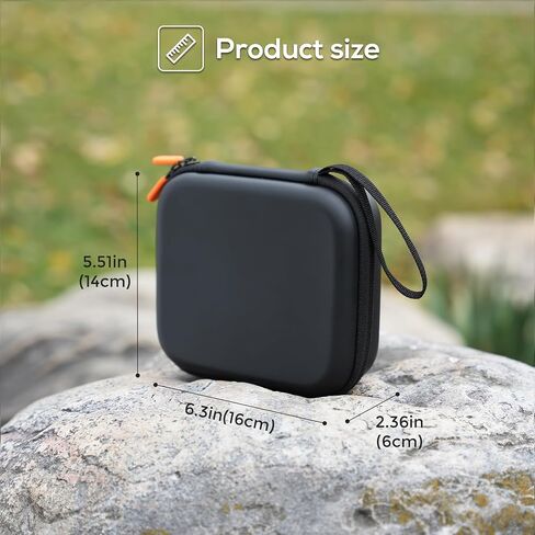 ProCase DJI Neo Carrying Case, Portable Travel Hard Shell Shockproof Cover for DJI Neo Drone (Case Only) -Orangeblack in Saudi Arabia