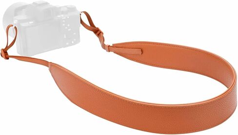 Camera Strap Classic Leather Neck Shoulder Straps for photographers, 1.75 inch Full Double Layer Leather with Soft Padded for DSLR Medium Brown in Saudi Arabia