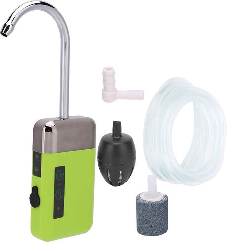 VBESTLIFE PUMP ABERATOR ABERATOR قابلة لإعادة الشحن ، واستشعار ضخ المياه لغسل أيدي الصيد في الهواء الطلق ، 3 أوضاع مع ضوء LED ، 28132-210A أدوات وملحقات الصيد in Saudi Arabia