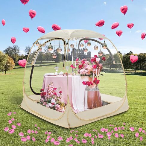Sports Tent All Weather,Instant Clear Tent Shelter,Pop Up Bubble Tent Outdoor Provides Rain Tent for Soccer, Football Watching Sports Events, Camping, Fishing in Saudi Arabia