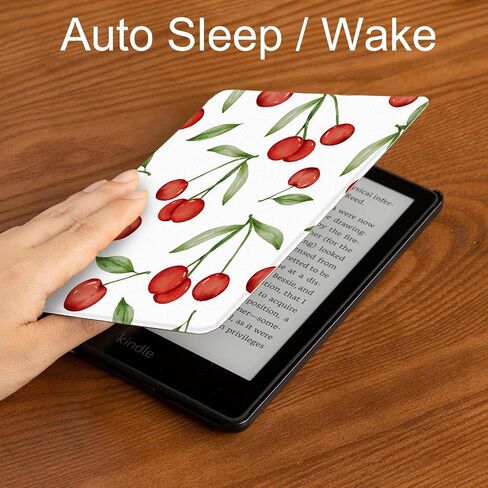 CoBak Case for Kindle Paperwhite 12th Gen 2024 (7") & Kindle Colorsoft Signature Edition - All New PU Leather Cover with Auto Sleep Wake Feature for Kindle Paperwhite Signature 2024 Released in Saudi Arabia