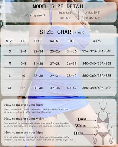 XUNYU المرأة عالية الخصر بيكيني مجموعات 2 قطعة Ruched ملابس السباحة رفع العصابة ثوب السباحة مع الرباط السباحة التنانير in Kuwait