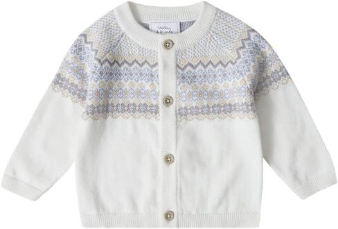 Stellou & friends 100% Cotton Cardigan Sweater for Boys & Girls Ages 0-6 Years in Saudi Arabia