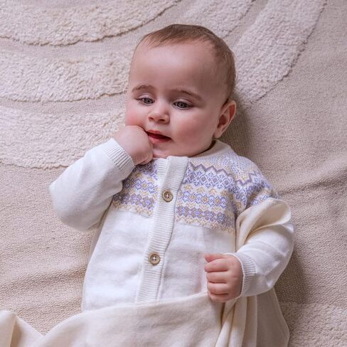 Stellou & friends 100% Cotton Cardigan Sweater for Boys & Girls Ages 0-6 Years in Saudi Arabia