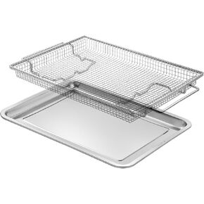 304 Stainless Steel NX-AA5000RS Air Fryer Tray Stove Replacement Parts for Samsung Air Fryer Basket 30 Inch Gas Range Oven Rack Air Fryer Rack Whirlpool W11548747 GE PM48X120 Air Fryer Basket 1 Pack