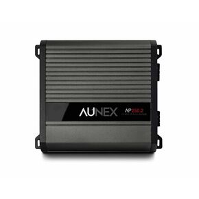 Aunex AP250.2 AP Series 70W x 2 RMS @2Ohms, 250W Max Power Class A/B 2-Channel Amplifier