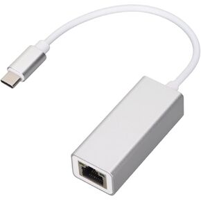 BORDSTRACT USB C to Ethernet Adapter, Suitable for Faster HD Video Streaming, Games, Web Browsing, Network Storage(1000MB)