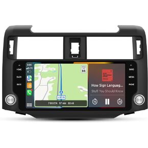 Car Radio Stereo Head Unit for Toyota 4runner 2010-2019 with Wireless CarPlay Android Auto