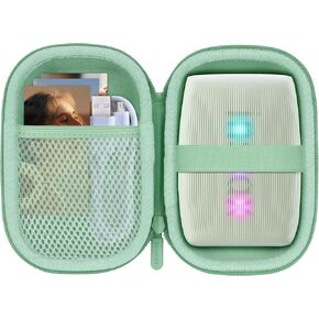 Storage Case Compatible with Fujifilm Instax Mini Link 3 2 1 Smartphone Printer (Clay White Case)