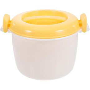 Cabilock Rice Cooker Kitchen Microwave Steamer Microwave Food Container Rice Oatmeal Cooker Spachella Egg