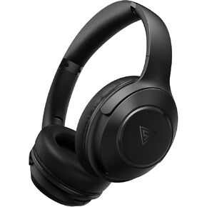 DOQAUS Bluetooth Headphones Over Ear Wireless Headphone, 70H Playtime and 3EQ Modes with Mic, HiFi Stereo Sound, Deep Bass, Memory Foam Cups, for Phone PC Travel Home Office