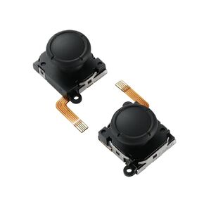 GuliKit Switch Joysticks Replacement, Updated Anti-Drift TMR Electromagnetic Joystick For Switch LCD/OLED Joy Con & Switch Lite, Analog Thumbstick Upgrade Kit With Multiple Color Stick Caps