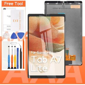 (LTE Version) Screen Replacement for Samsung Galaxy Tab A7 Lite LCD Display SM-T225 SM-T227 Touch Screen Digitizer Full Assembly,with Tools(Not for T220N)