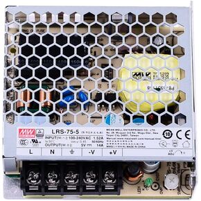 LRS-75-5 Mean Well Switching Power Supply LRS-75-5