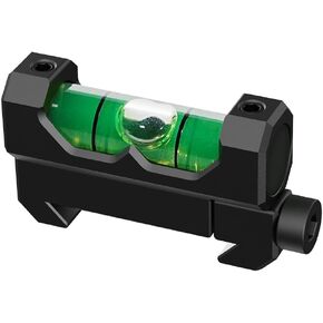 Slimline Picatinny Rail Anti-Cant Bubble Level - Compact One-Slot Design (Large)