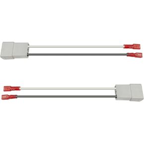 2 Pack Car Speaker Connector Harnesses Replacement 72-7800 Compatible with 1990-Up Honnda Vehicles, Gray