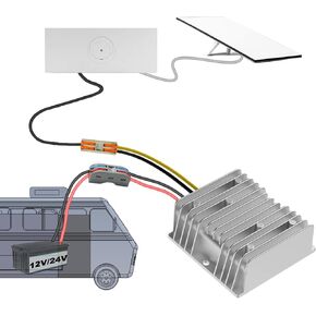 Starlink 12v Conversion Kit Gen 3, DC Voltage Step Up Converter 12V (9-35V) to 56V 5A 285W, Constant Voltage/Current Step-Up Power Adapter,Starlink Gen3 Router 12V Boost Converter for RV/Outdoor