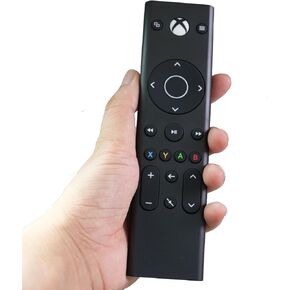 Replacement Media Remote Control Compatible for Xbox One & Xbox Series X|S (Black)